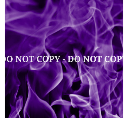 PURPLE FLAMES PATTERN VINYL - MULTIPLE VARIATIONS