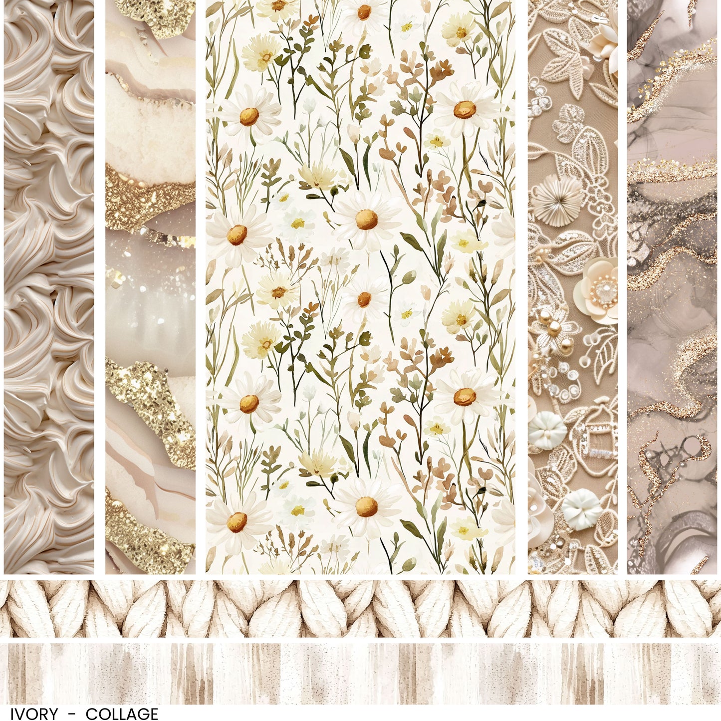 IVORY  - COLLAGE VINYL