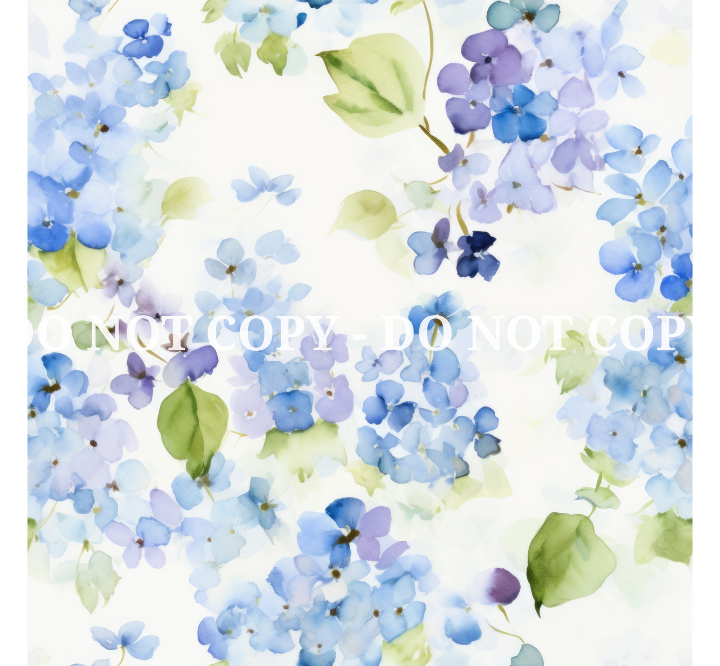 HYDRANGEAS PATTERN VINYL - MULTIPLE VARIATIONS