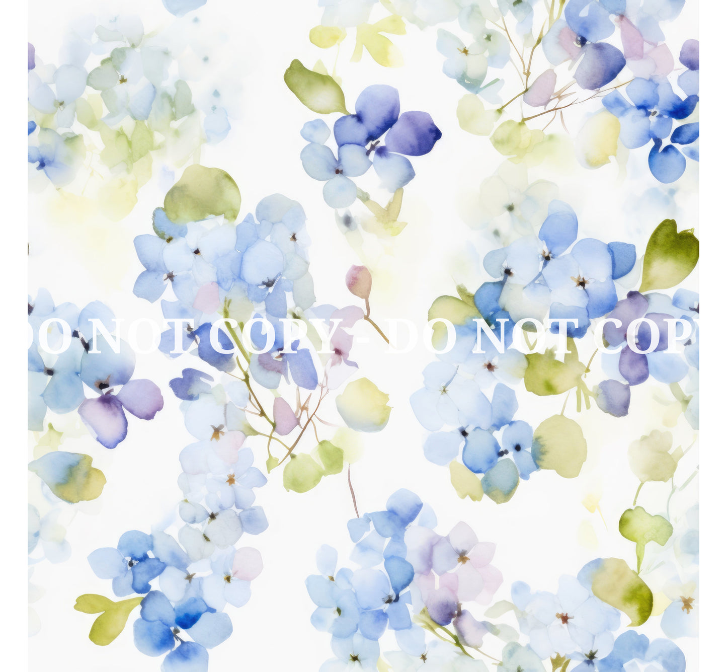 HYDRANGEAS PATTERN VINYL - MULTIPLE VARIATIONS