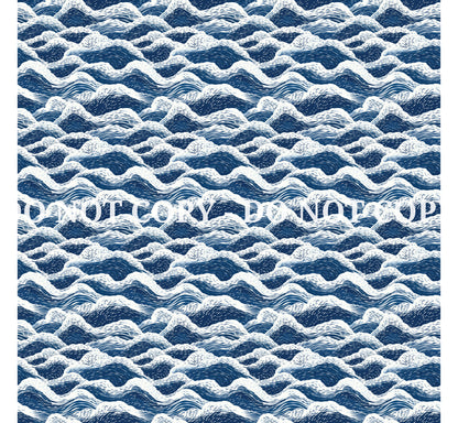 NAUTICAL PATTERN VINYL -  MULTIPLE VARIATIONS