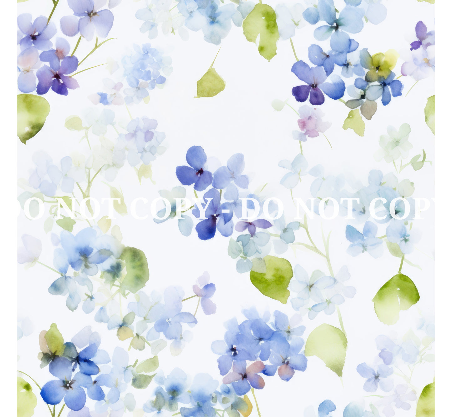 HYDRANGEAS PATTERN VINYL - MULTIPLE VARIATIONS