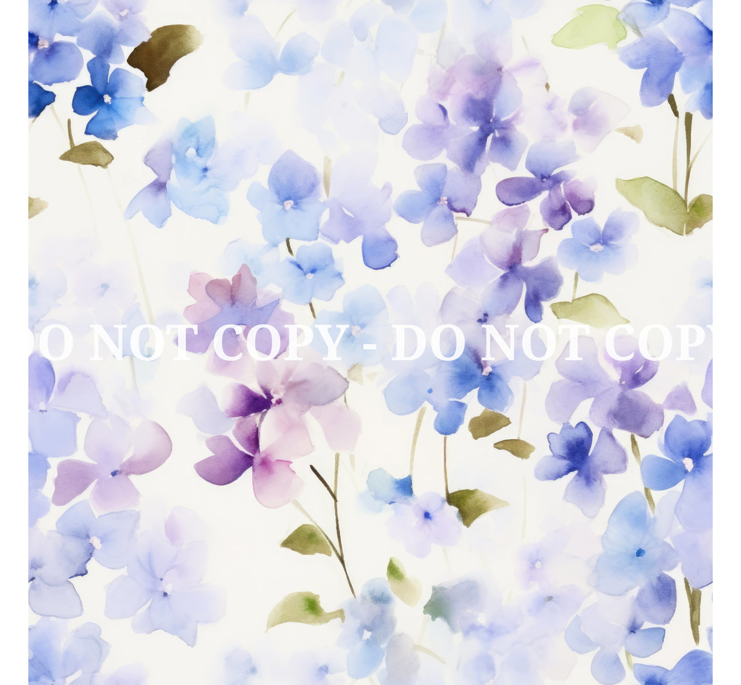 HYDRANGEAS PATTERN VINYL - MULTIPLE VARIATIONS