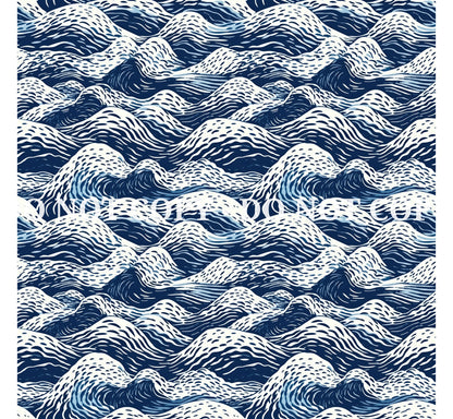 NAUTICAL PATTERN VINYL -  MULTIPLE VARIATIONS