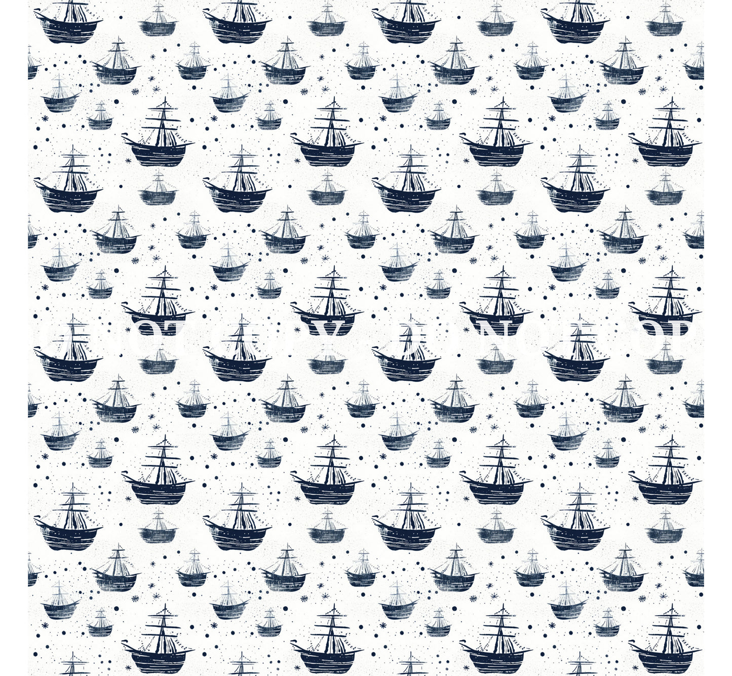 NAUTICAL PATTERN VINYL -  MULTIPLE VARIATIONS