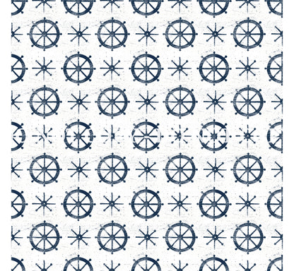 NAUTICAL PATTERN VINYL -  MULTIPLE VARIATIONS