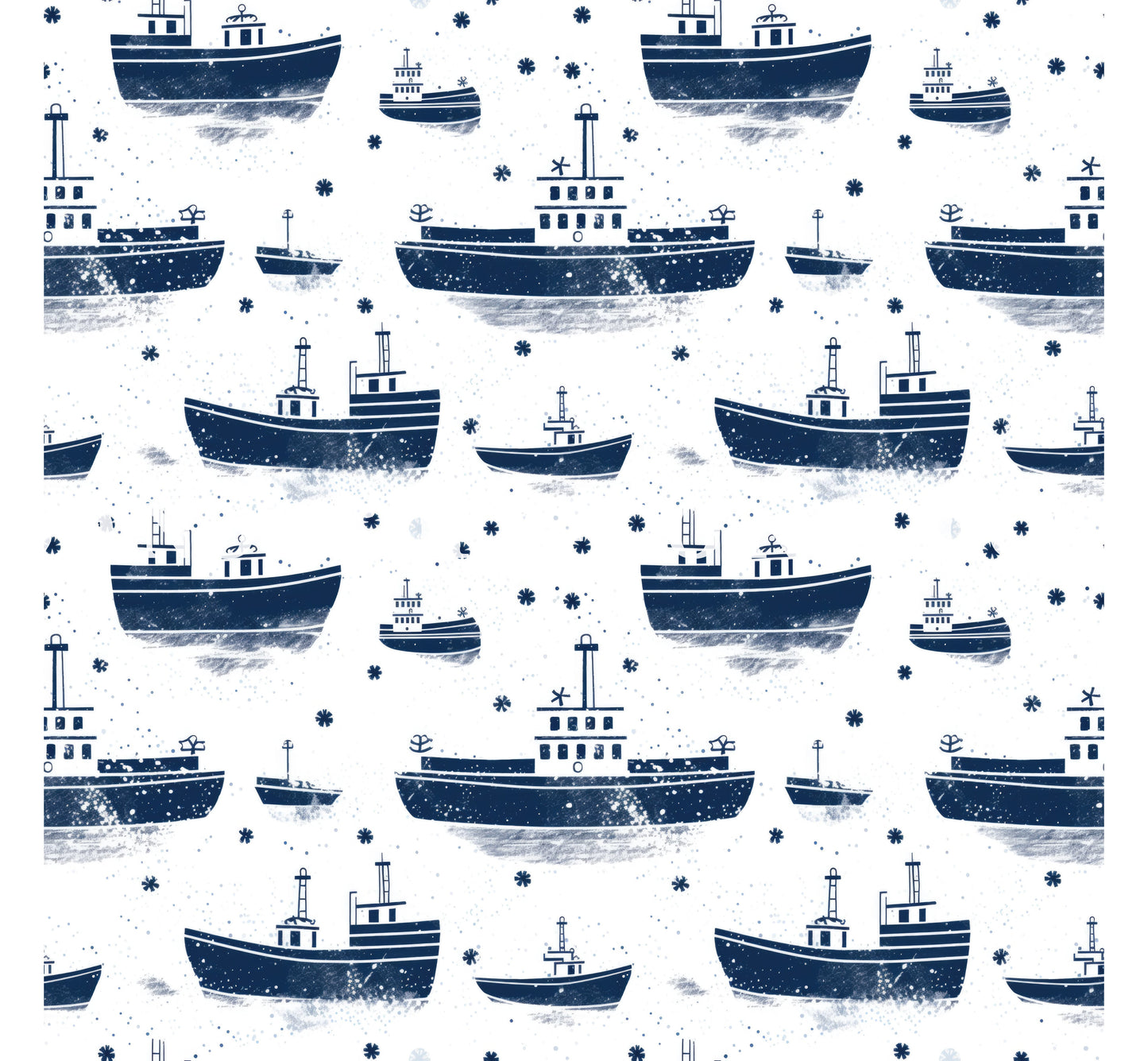 NAUTICAL PATTERN VINYL -  MULTIPLE VARIATIONS