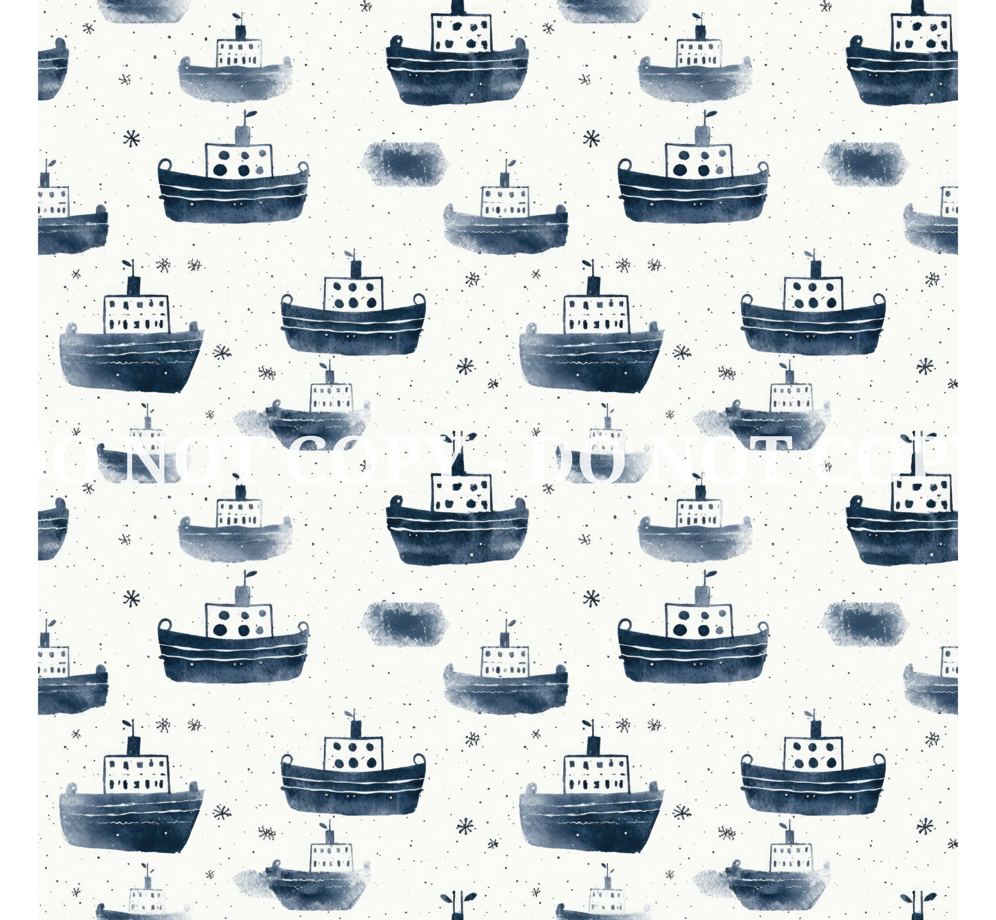 NAUTICAL PATTERN VINYL -  MULTIPLE VARIATIONS