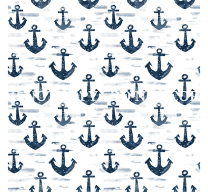 NAUTICAL PATTERN VINYL -  MULTIPLE VARIATIONS