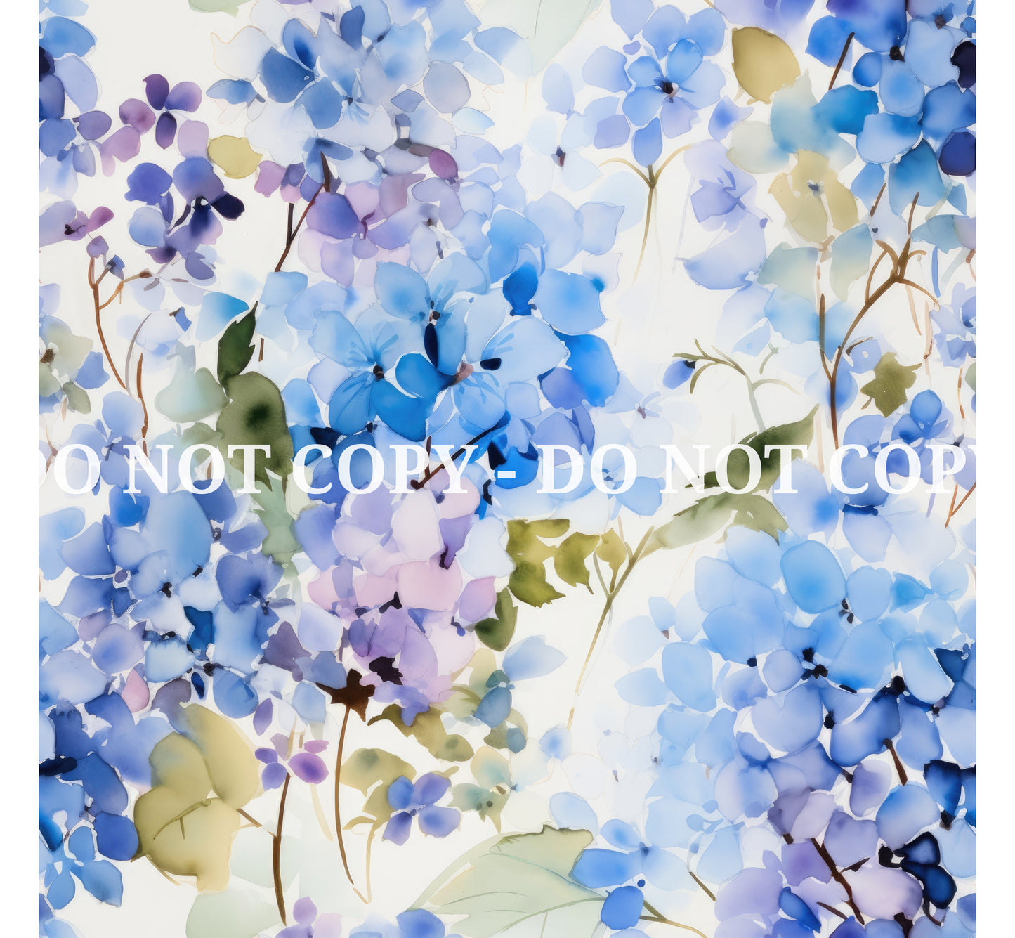 HYDRANGEAS PATTERN VINYL - MULTIPLE VARIATIONS