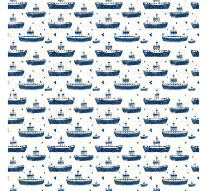 NAUTICAL PATTERN VINYL -  MULTIPLE VARIATIONS