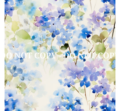 HYDRANGEAS PATTERN VINYL - MULTIPLE VARIATIONS