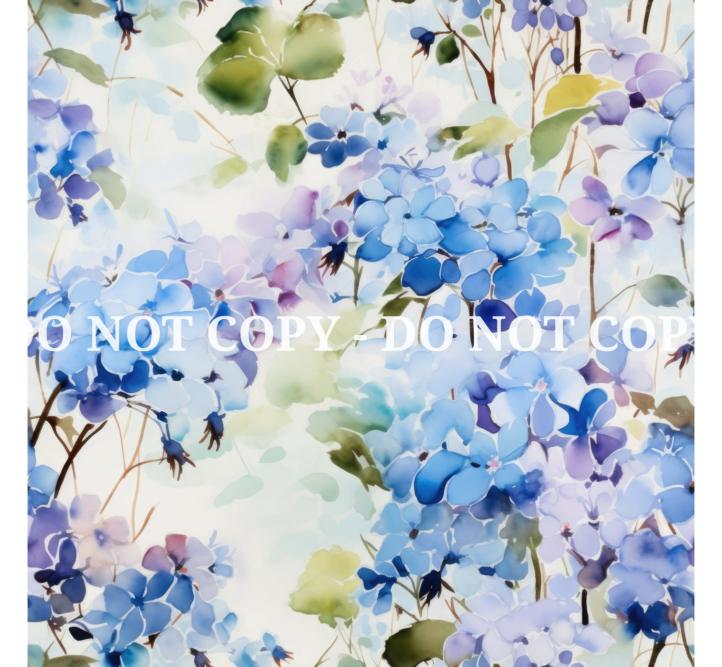 HYDRANGEAS PATTERN VINYL - MULTIPLE VARIATIONS