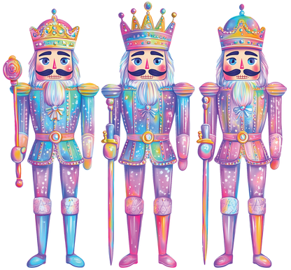 IRIDESCENT NUTCRACKER - DECAL - MULTIPLE VARIATIONS