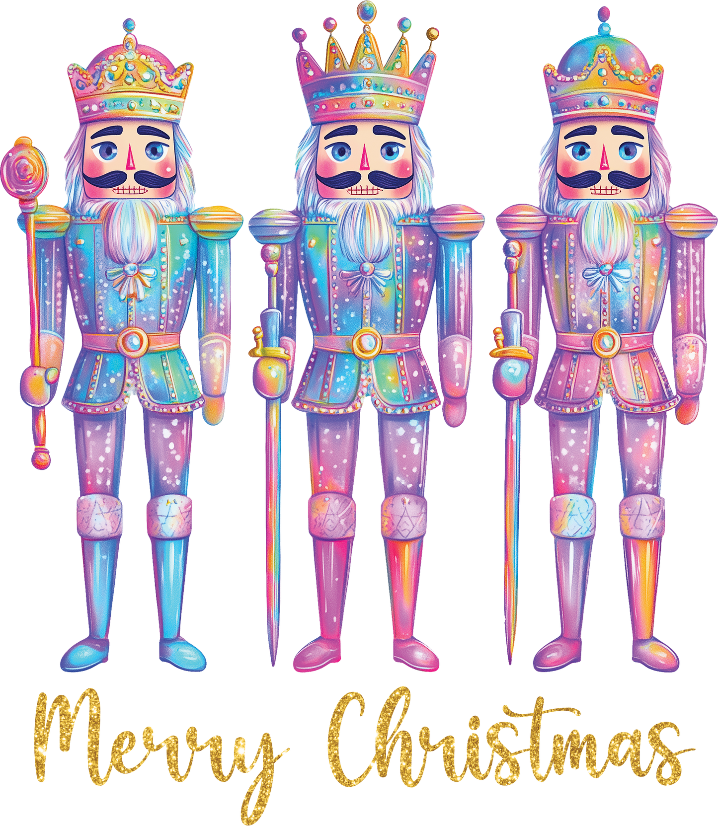 IRIDESCENT NUTCRACKER - DECAL - MULTIPLE VARIATIONS