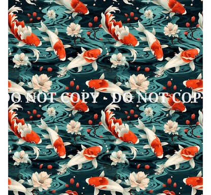 KOI PATTERN VINYL - MULTIPLE VARIATIONS