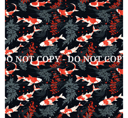 KOI PATTERN VINYL - MULTIPLE VARIATIONS