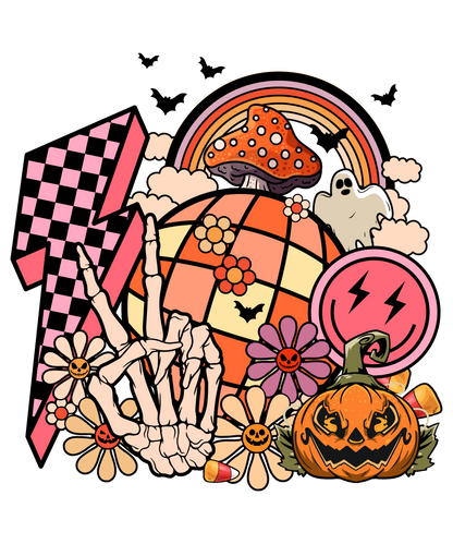 RETRO HALLOWEEN -  Decals