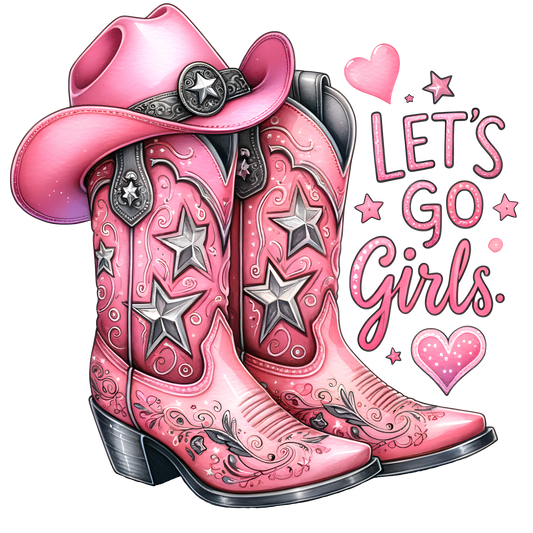 LET'S GO GIRLS - DECAL