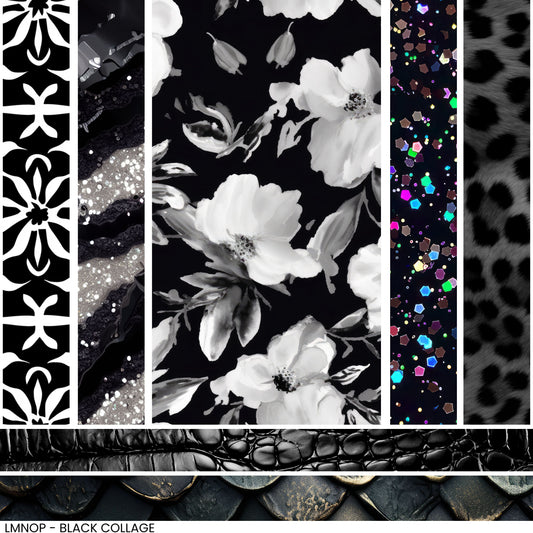 BLACK - COLLAGE VINYL