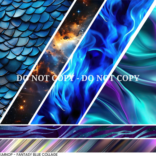 FANTASY BLUE - COLLAGE VINYL