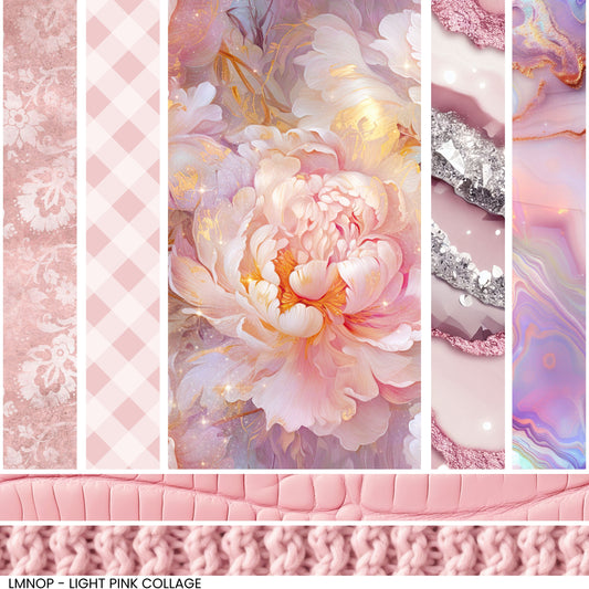 LIGHT PINK - COLLAGE VINYL