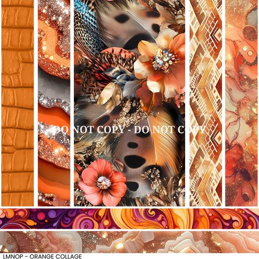 ORANGE - COLLAGE VINYL