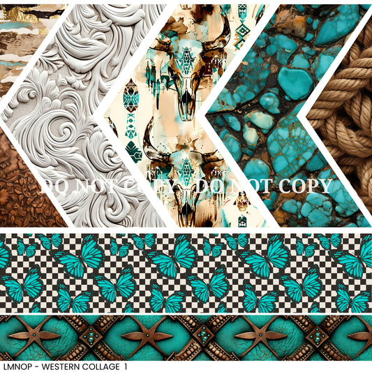 WESTERN 1 - COLLAGE VINYL
