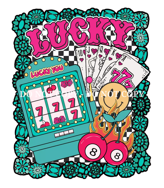 LUCKY 1 - DECAL