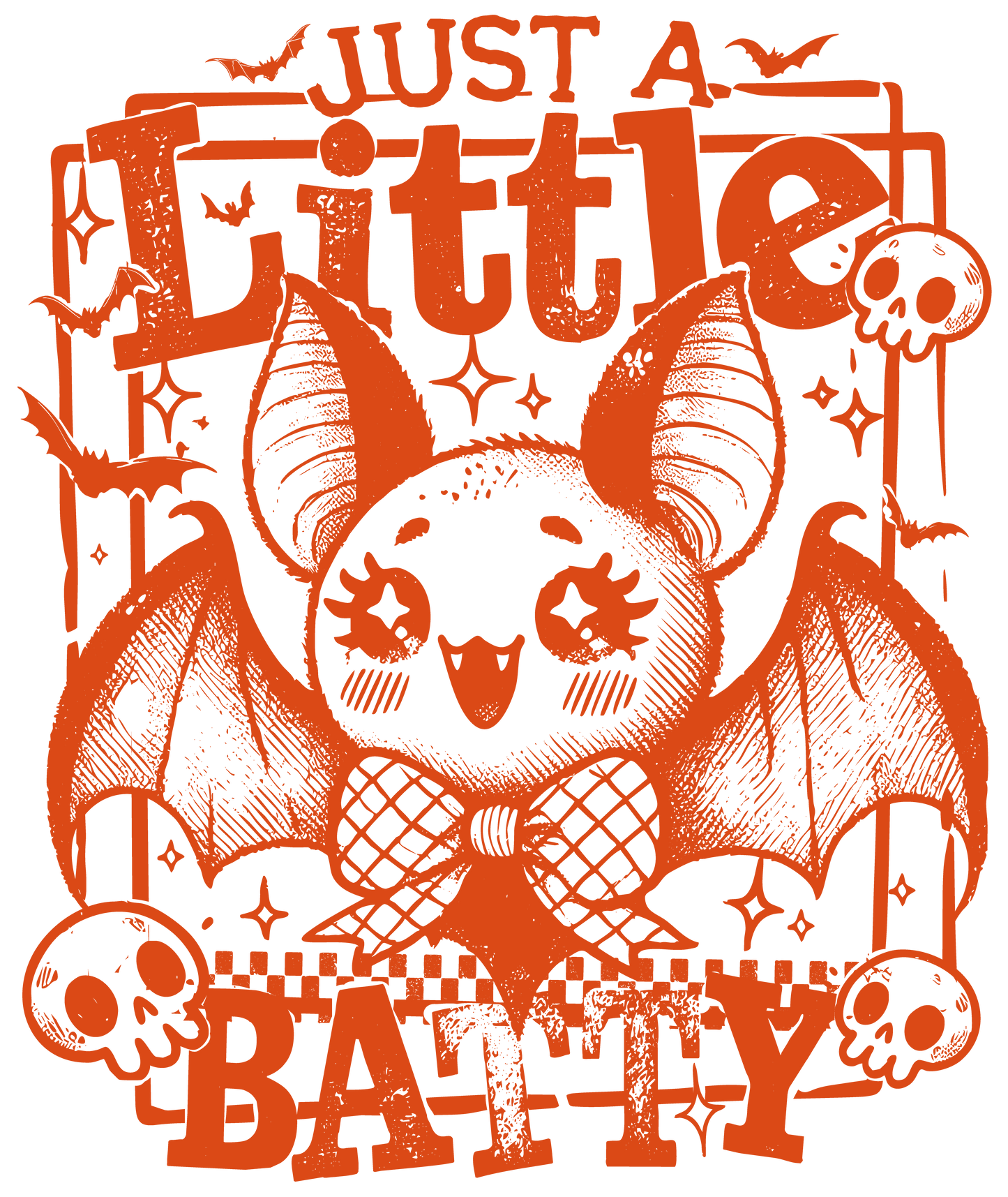 LITTLE BATTY - DECAL