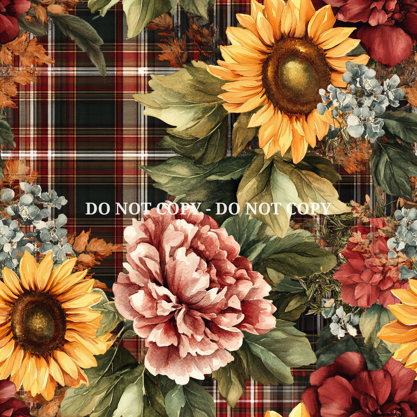 LOVELY FALL FLORAL -  MULTIPLE VARIATIONS