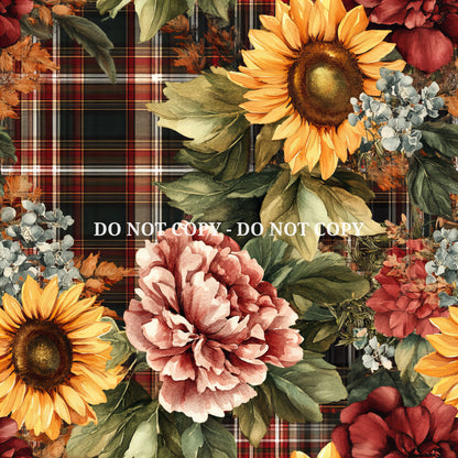 LOVELY FALL FLORAL -  MULTIPLE VARIATIONS