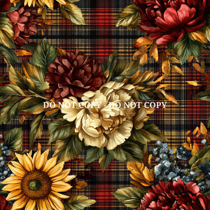 LOVELY FALL FLORAL -  MULTIPLE VARIATIONS