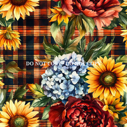 LOVELY FALL FLORAL -  MULTIPLE VARIATIONS