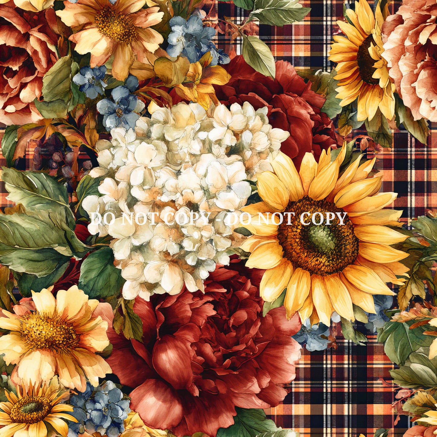 LOVELY FALL FLORAL -  MULTIPLE VARIATIONS