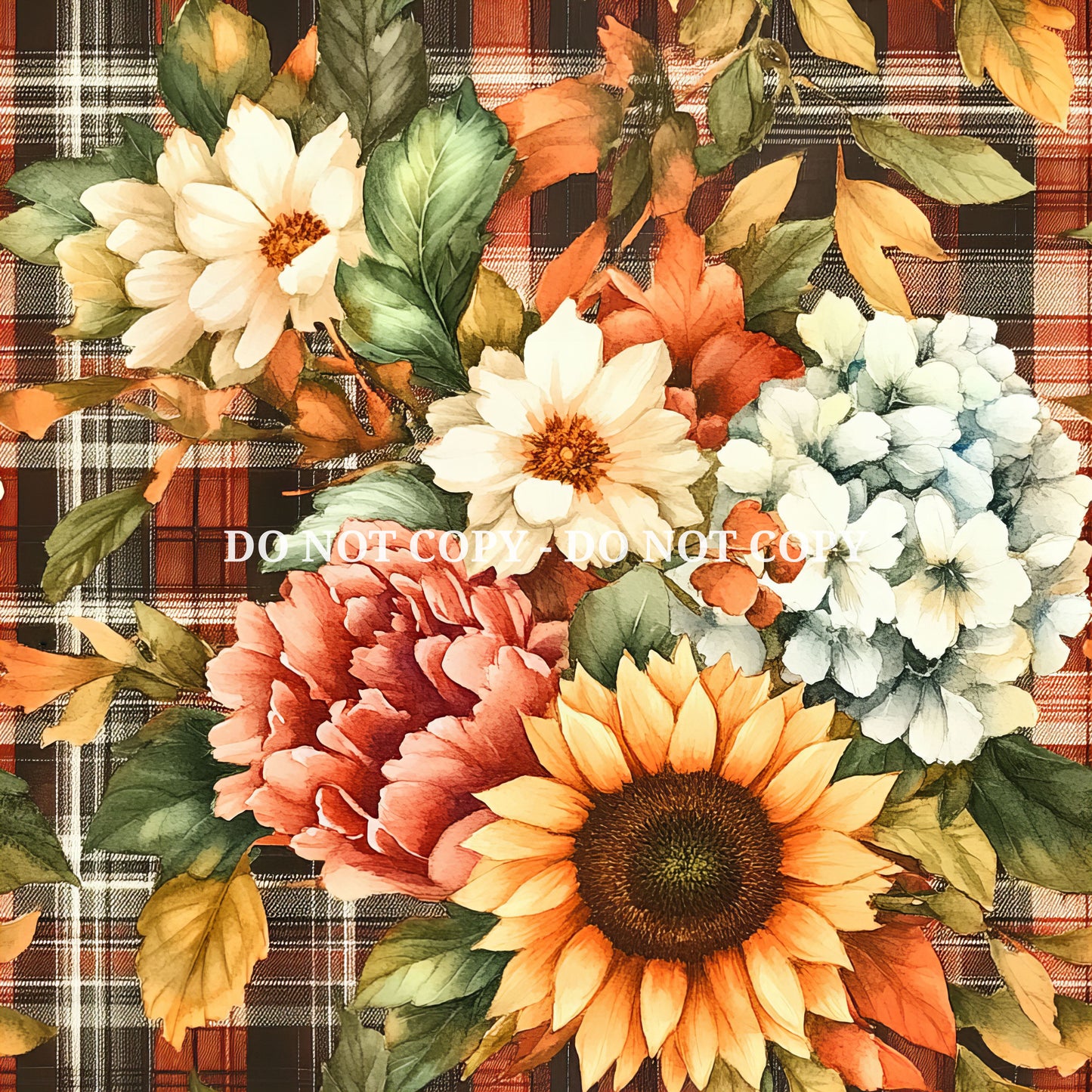 LOVELY FALL FLORAL -  MULTIPLE VARIATIONS