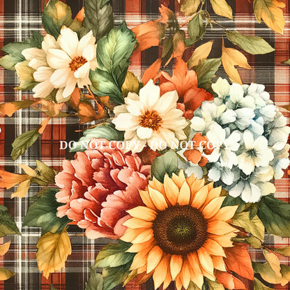 LOVELY FALL FLORAL -  MULTIPLE VARIATIONS