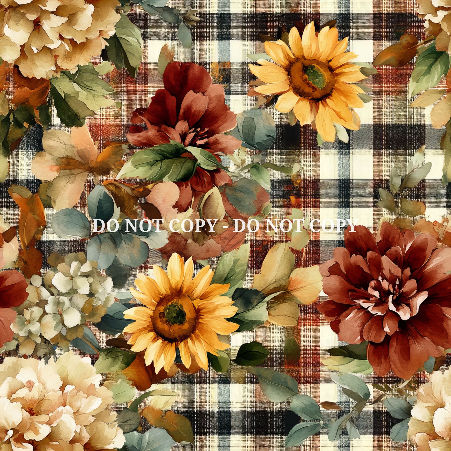 LOVELY FALL FLORAL -  MULTIPLE VARIATIONS