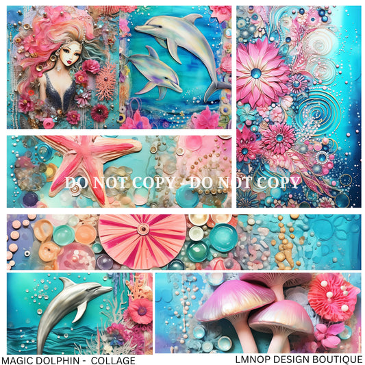 MAGIC DOLPHIN - COLLAGE VINYL