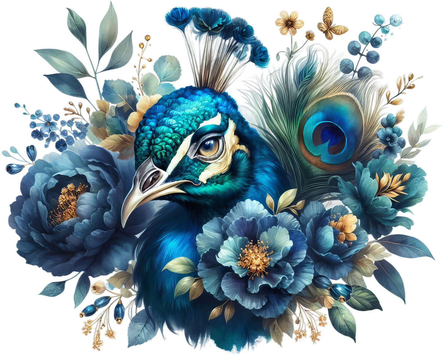 MAJESTIC PEACOCK - Decals