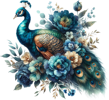 MAJESTIC PEACOCK - Decals