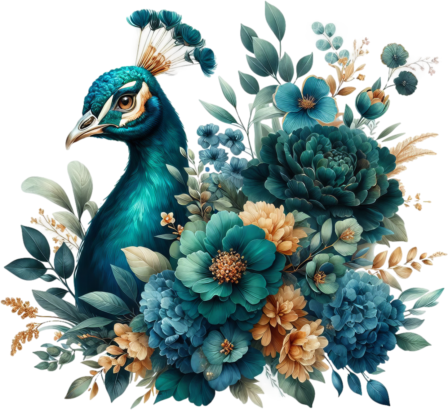 MAJESTIC PEACOCK - Decals