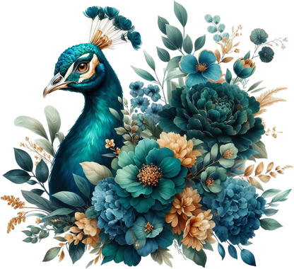 MAJESTIC PEACOCK - Decals