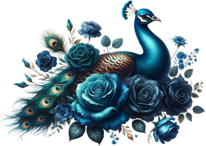 MAJESTIC PEACOCK - Decals