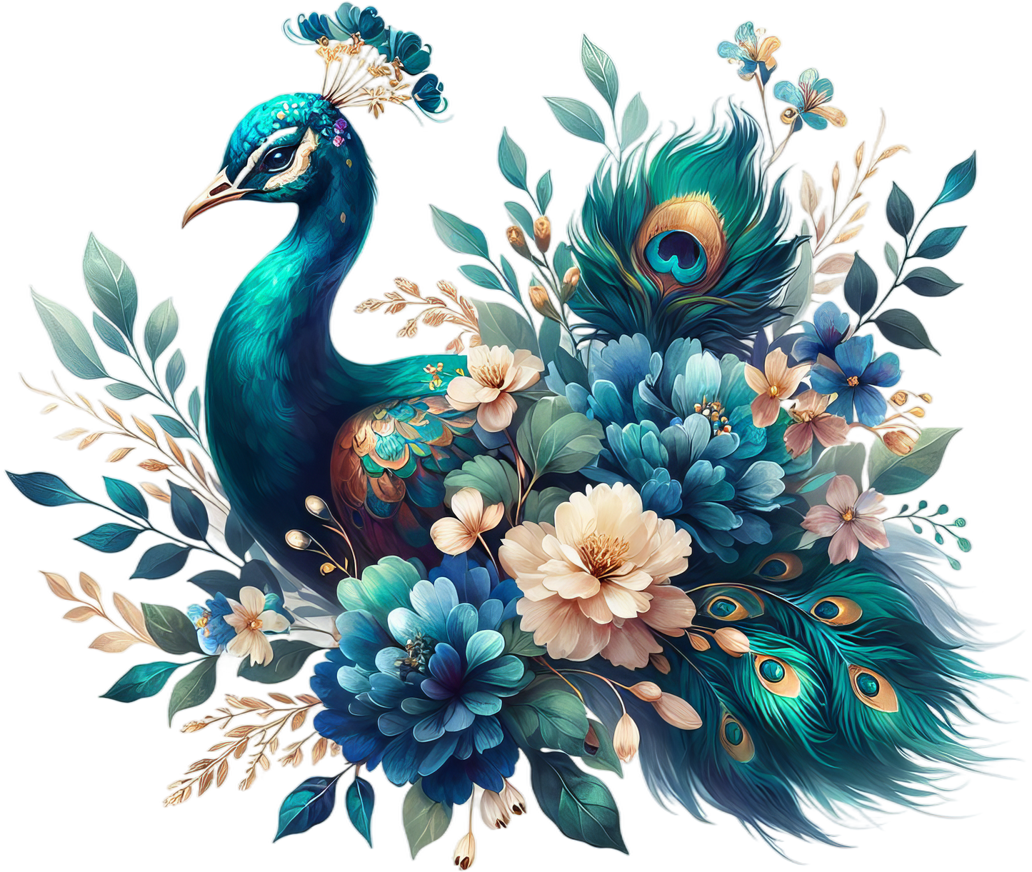 MAJESTIC PEACOCK - Decals