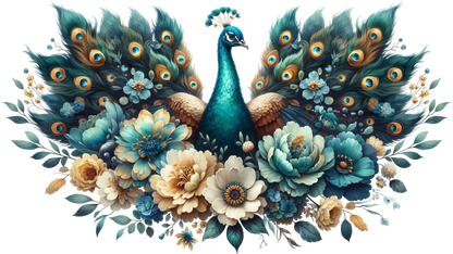 MAJESTIC PEACOCK - Decals