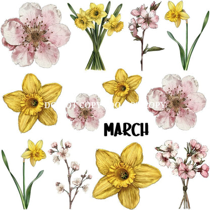 BIRTH FLOWER - FLAIR SHEET