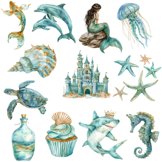 MERMAID WORLD - FLAIR SHEET