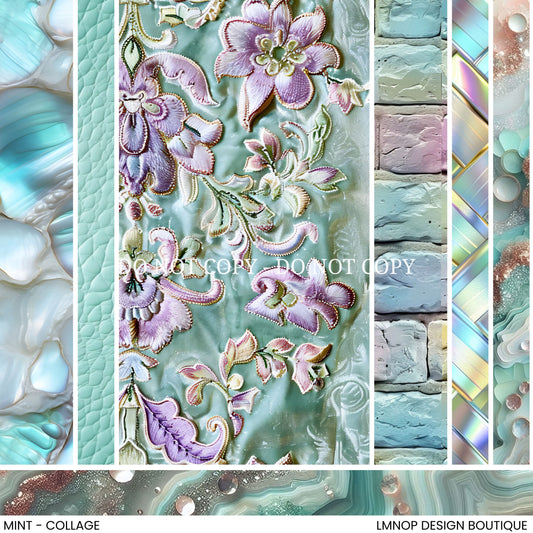 MINT - COLLAGE VINYL