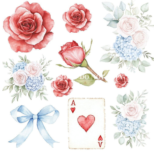 MODERN ALICE FLORAL - FLAIR SHEET